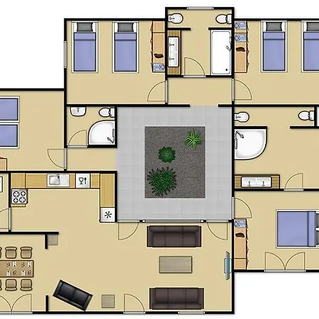 Playa Blanca Sleeps 8 Pool Wifi T334218